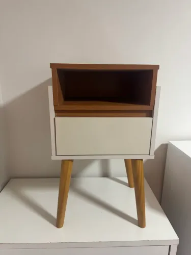 Par Mesas de Cabeceira MDF