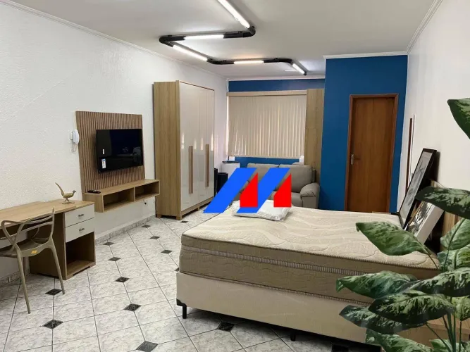 Studio com 1 dormitório para alugar, 35 m² por R$ 2.300,00 - Jardim do Mar - São Bernardo