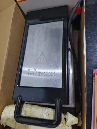 Vendo máquina de crepe usada apenas uma vez