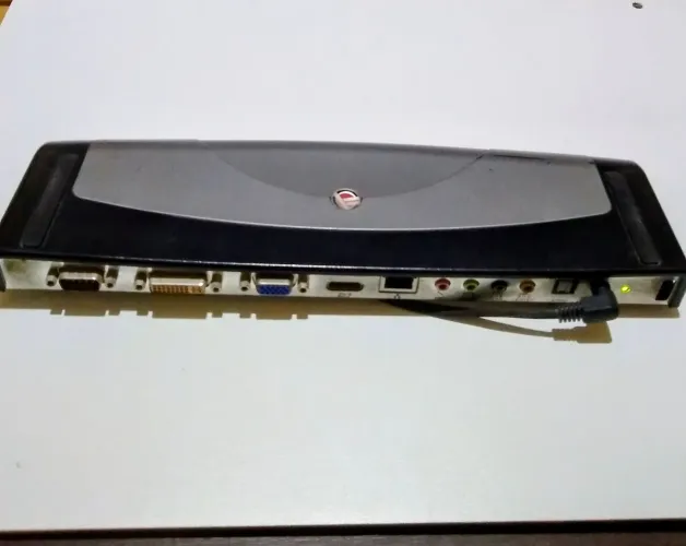 Dock Station Targus ACP60US Expansor USB VGA Rede Áudio Para Notebook