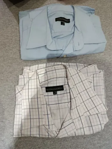 CAMISAS masculinas social tamanho 2... Cada 