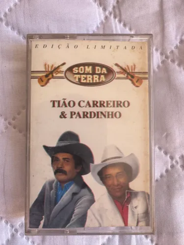 Fita cassete Tião Carrero e Pardinho - Som da Terra