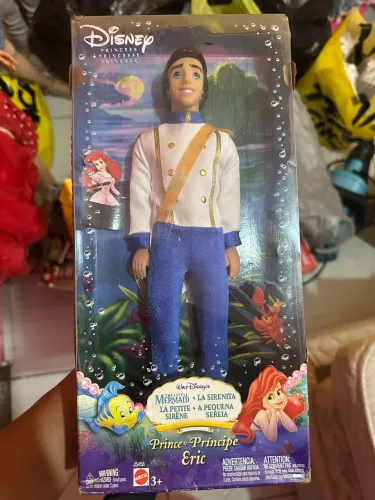 Ken Príncipe Eric da pequena sereia Mattel