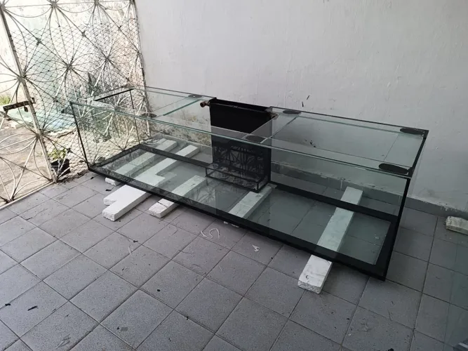 Aquário 200x50x50 + Sump 120x40x40