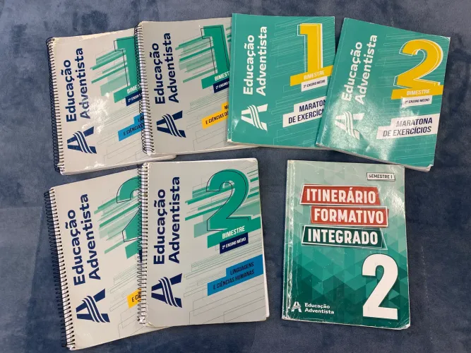 Apostilas Colégio Adventista 2º Ensino Médio - primeiro semestre