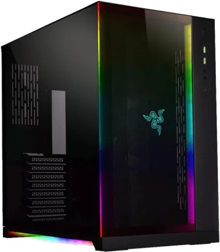 Gabinete Gamer Lian Li O11 Dynamic Razer Edition RGB Preto O11
