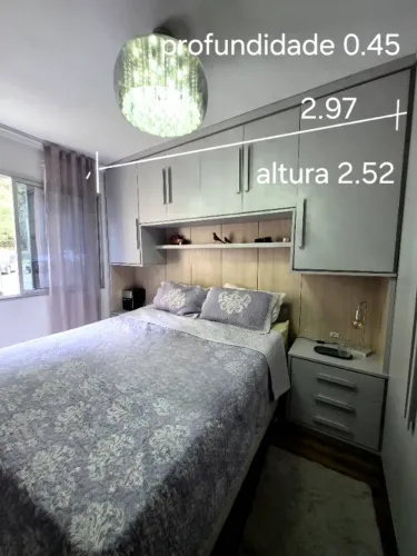 Aramario modulado quarto casal
