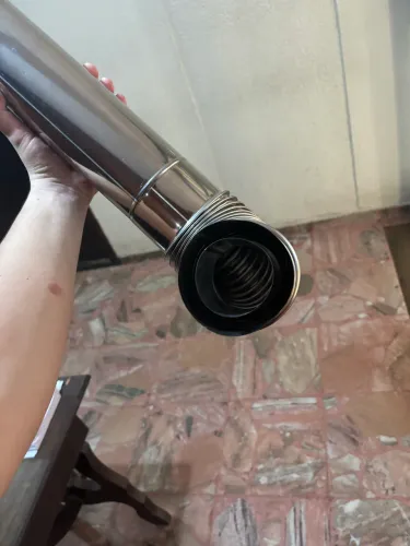 Chaminé Terminal De Duto/fluxo Balanceado - Inox KO 21B