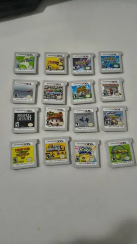 Coleção de jogos Nintendo 3DS