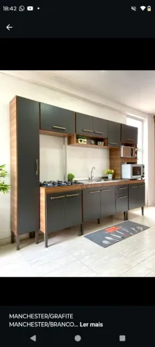 Cozinha modulada nova na caixa.