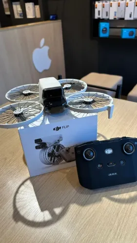 Drone DJI Flip com controle - Quase sem uso