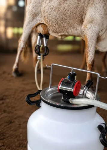 Ordenhadeira Móvel Tipo Balde ao Pé FLACCO 2 A 4 Vacas (BIVOLT)