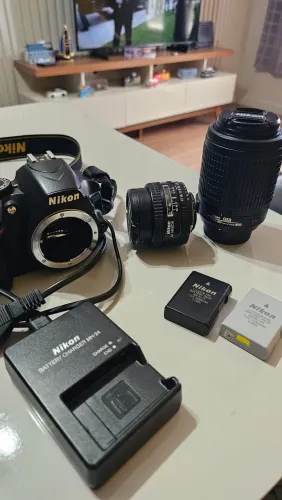 KIT NIKON - CÂMERA FOTOGRAFICA