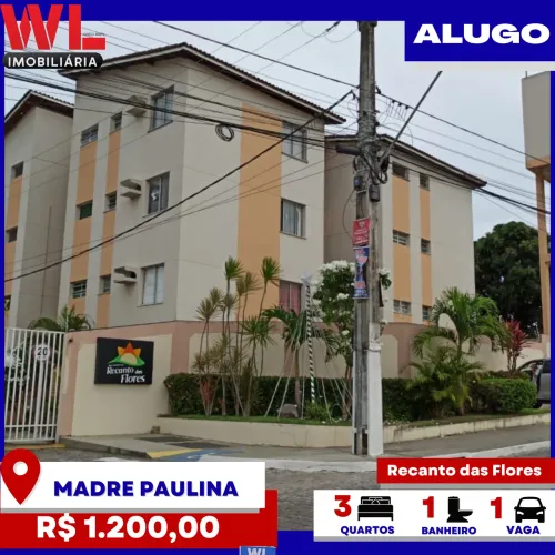 Alugo Apartamento com 3 quartos - próx a UFS