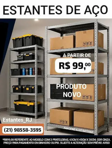 Estantes para Comércio