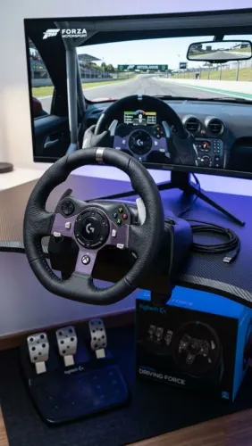 Volante Logitech G920 Driving Force (Xbox / PC) - Excelente Estado
