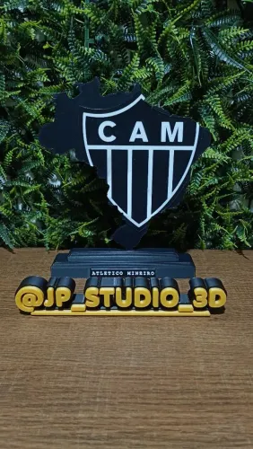 Placa Decorativa do Atlético Mineiro