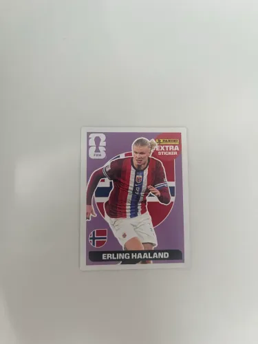 Figurinha da Copa do Mundo extra sticker 