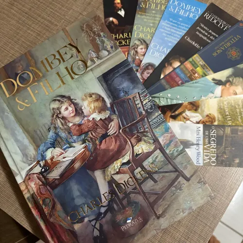 Livro Dombey e Filho - Charles Dickens (Pedrazul)