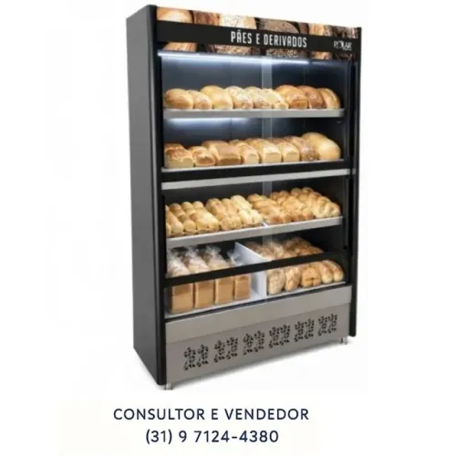 Vitrine para Pães 1,4M Polar Novo