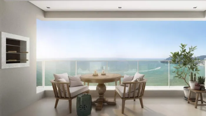 Santé em andar alto: 160 m² e 4 suítes em Balneário Camboriú
