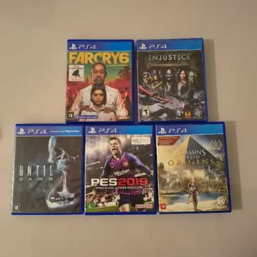 VENDO LOTE JOGOS PS4