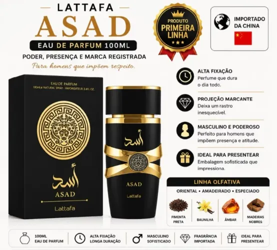Perfume Asad eau parfum LATTAFA