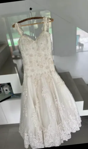 Vestido de Noiva de Ateliê modelo sereia