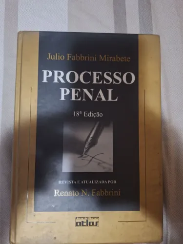 Livro Processo Penal - Júlio Fabbrini Mirabete