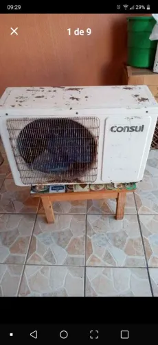 Ar condicionado quente frio Consul bem estar 9000 BTUs 220v usado desinstalado