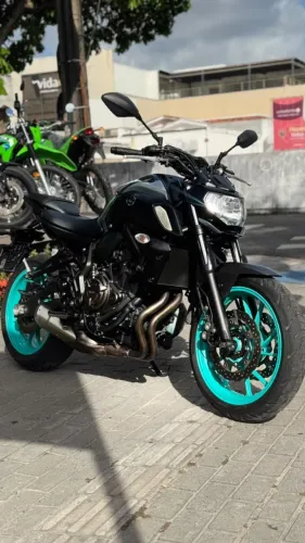 YAMAHA MT-07 2023/2024 - CINZA - EMPLACAMENTO E TRANSFERÊNCIA GRÁTIS - R$ 43.500,00