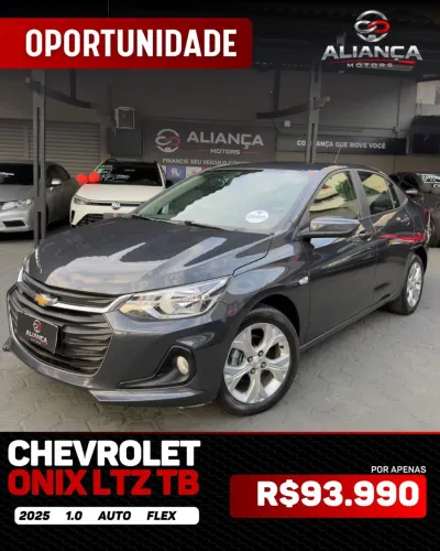 Chevrolet Onix Plus LTZ 1.0 12V TB Flex Aut. 4P 2025