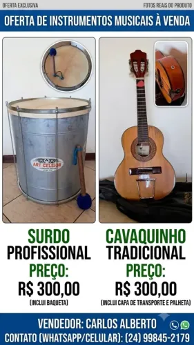 Instrumentos musicais