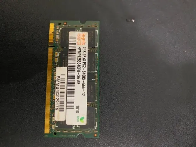 Memoria RAM 2GB DDR2 Notebook