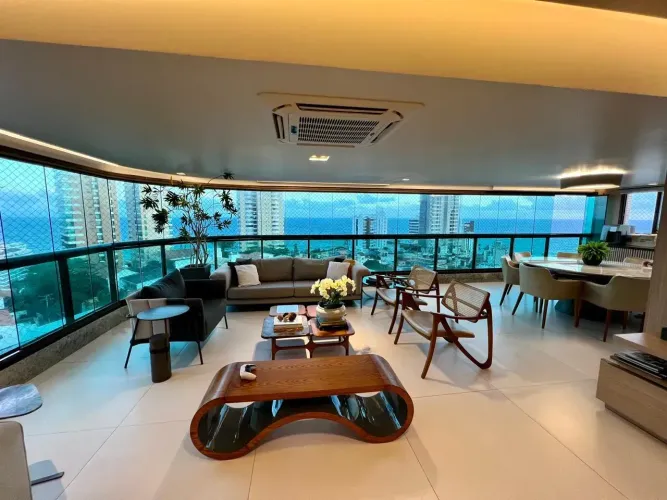 Apartamento a venda ou locação no Morro Ipiranga com 4 suites mobiliado e nascente