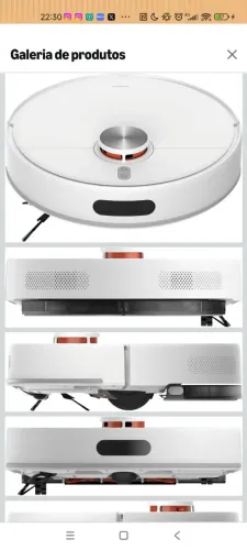 Lacrado Xiaomi Robot Vacuum S40C 5000Pa LiDAR Aspira, varre e Passa Pano Wi-Fi robô smart