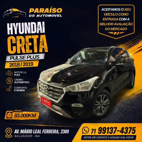 Hyundai Creta Pulse Plus 1.6 16V Flex Aut. 2019