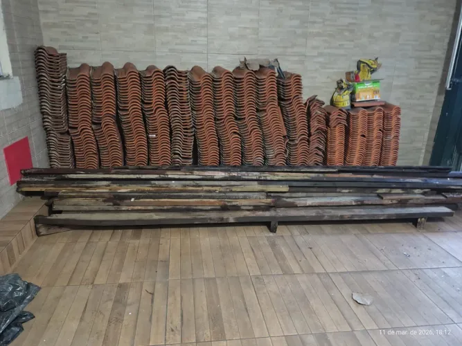 Vendo lote de telha