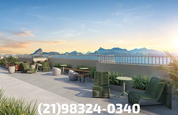 2 quartos com varanda, lindo apartamento em Niterói, vista mar, garanta o seu.