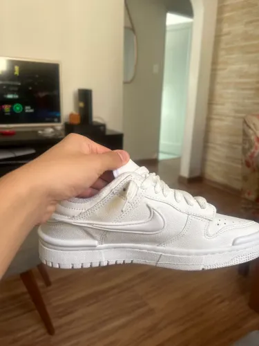 Tenis NK Dunk low twist-Branco Usado apenas uma vez!
