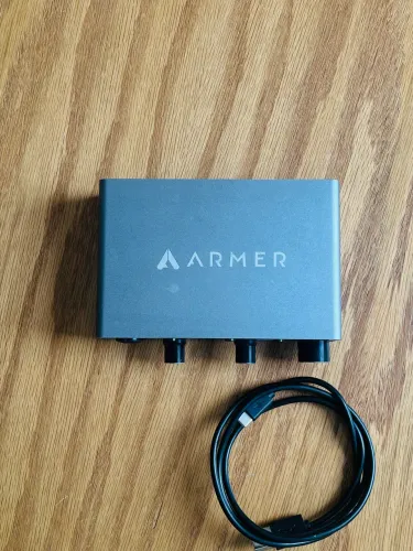 Interface de Áudio Armer Argent One - Estado de Nova! Chassi em Alumínio