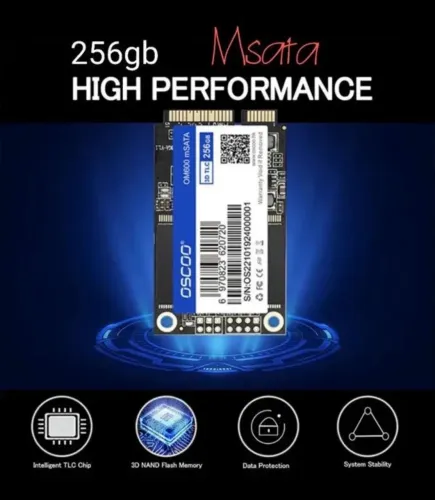 Ssd 256 Msata novo - com windows 10 e office