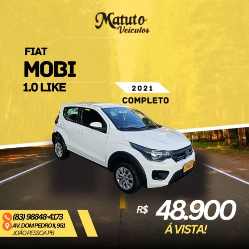 Fiat Mobi Like 1.0 Fire Flex 5P. 2021