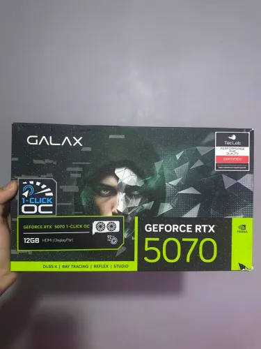 RTX 5070 12Gb Galax, aceito trocas!