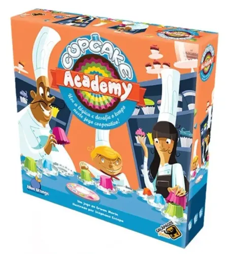Jogo de Tabuleiro - Cupcake Academy