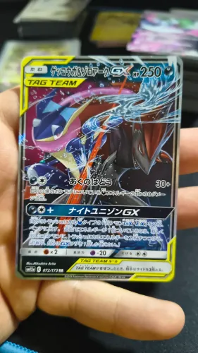 Pokémon TCG Greninja & Zoroark GX