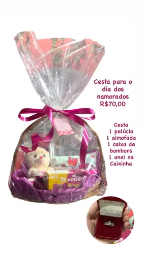 Cestas para o dia dos namorados 