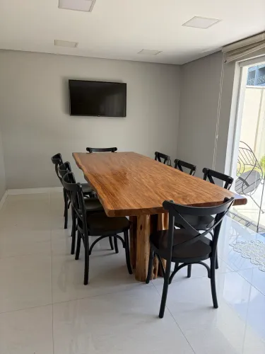 Mesa madeira natural 250cm x 100cm