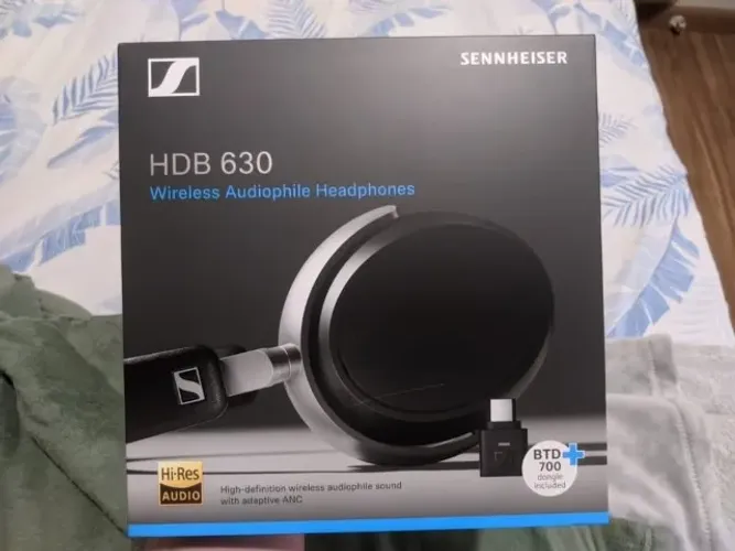 HEADPHONE PRETO WIRELESS SENNHEISER HDB 630