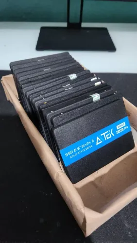 SSD diversas marcas de 256gb - todos 100%